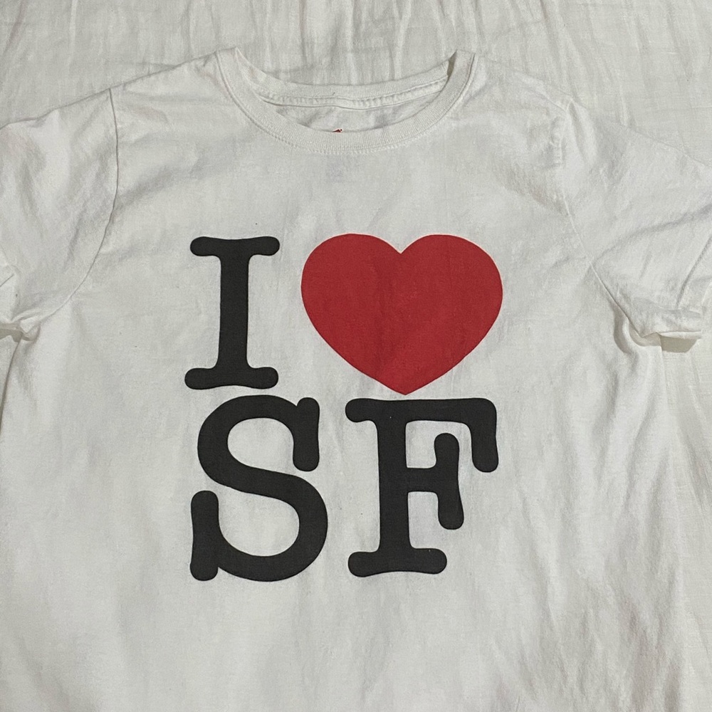 I ❤️ sf graphic tee